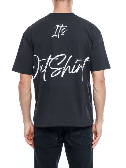 Outshirt Basic Writing T-shirt Streetwear