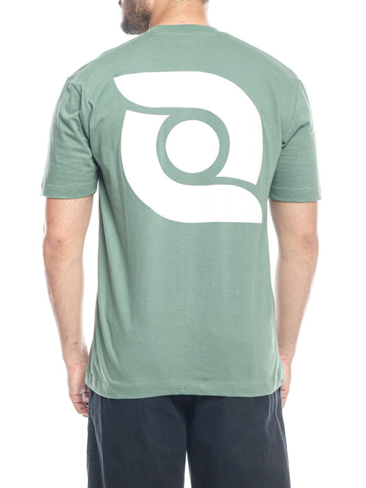 Outshirt Green Basic T-shirt Streetwear